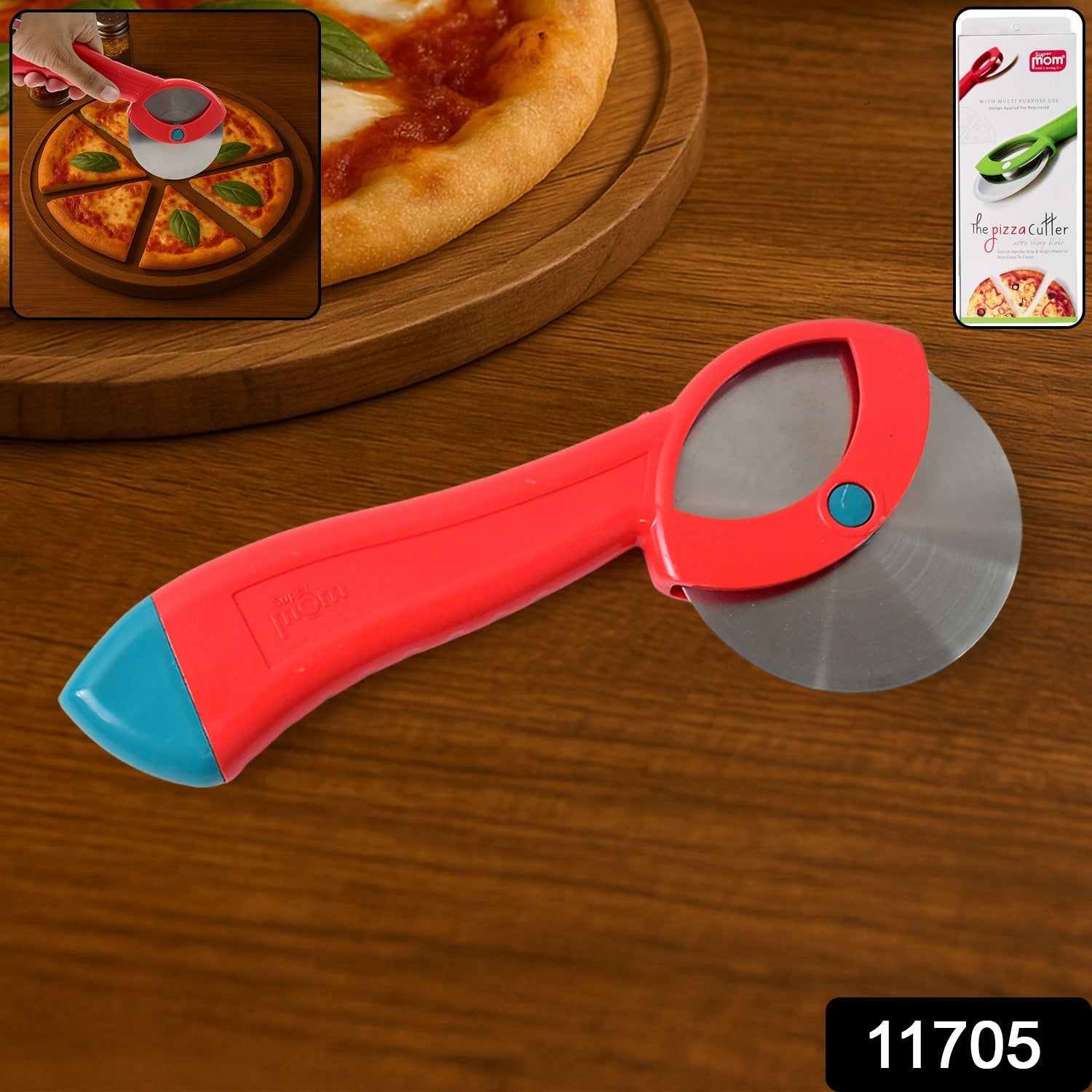 Heavy-Duty Pizza Cutter Heavy-Duty Pizza Cutter